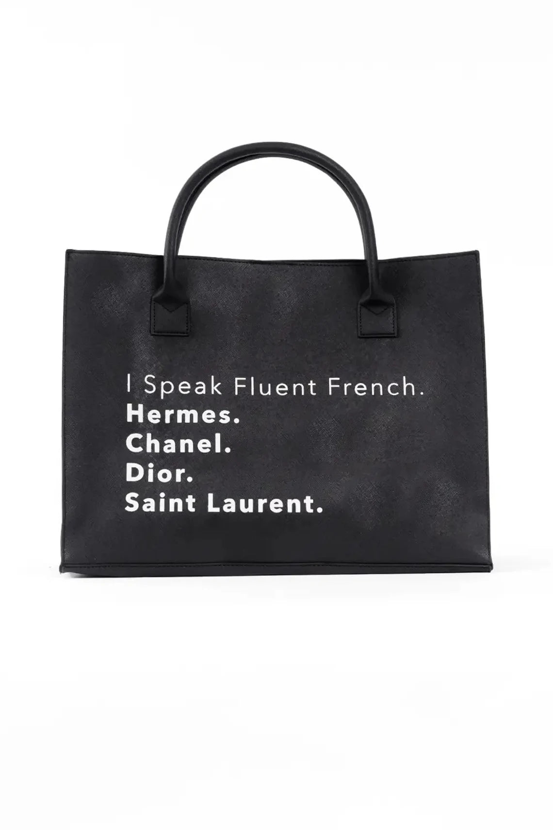 XL Fluent French Tote | Black